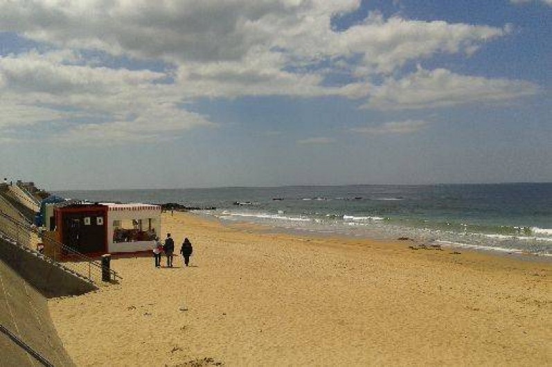 Location de vacances - Studio à Les Sables-d'Olonne - les cabanes-restaurants de la plage de Tanchet, les pieds dans l'eau...