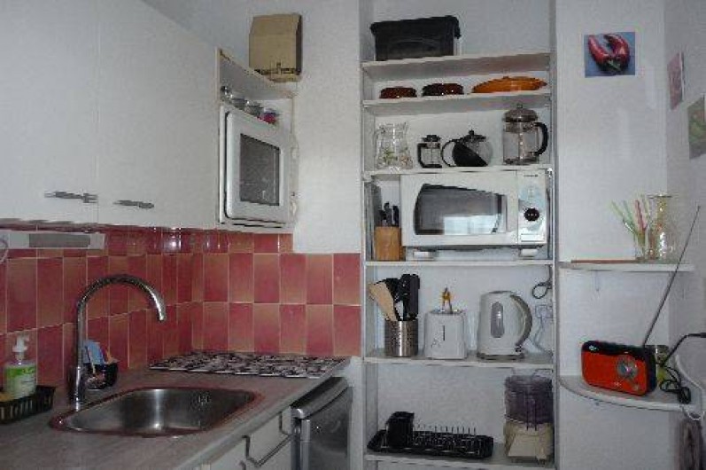 Location de vacances - Studio à Les Sables-d'Olonne - la cuisine équipée