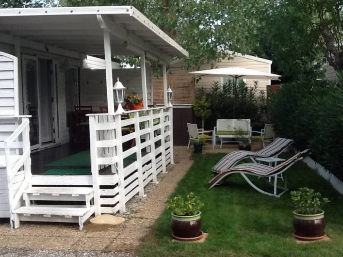 Location de vacances - Camping à Farinette Plage - terrasse