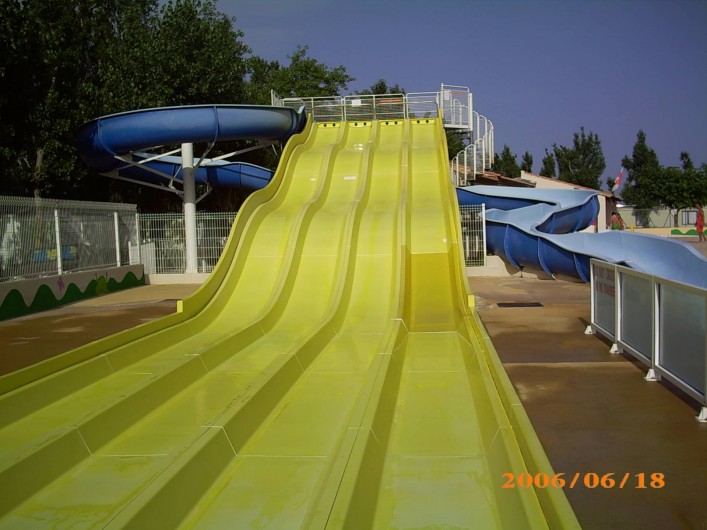 Location de vacances - Camping à Farinette Plage - tobogant