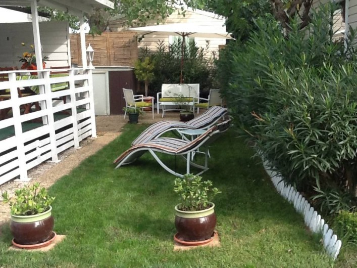 Location de vacances - Camping à Farinette Plage - jardin