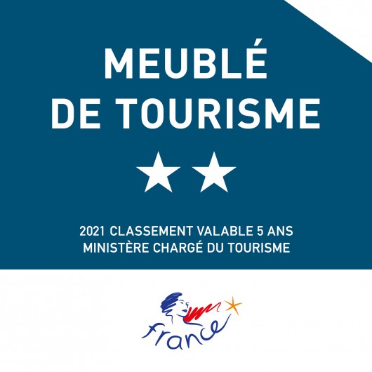 Location de vacances - Appartement à Le Grau-du-Roi - Affichette meublé de tourisme 2 Etoiles