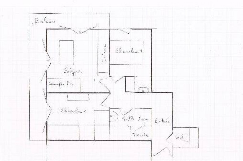 Location de vacances - Appartement à Morzine - Plan