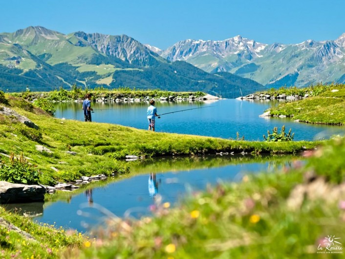 Location de vacances - Studio à La Rosière - Lac de montagne, pèche