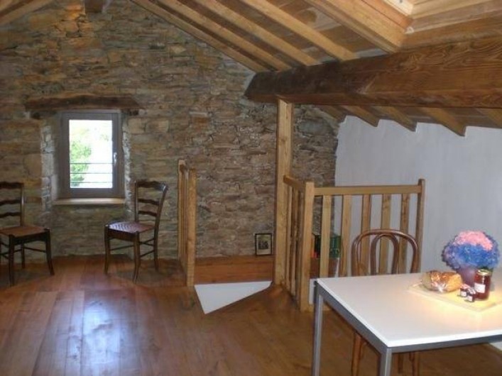 Location de vacances - Gîte à Coupiac - Pièce à vivre