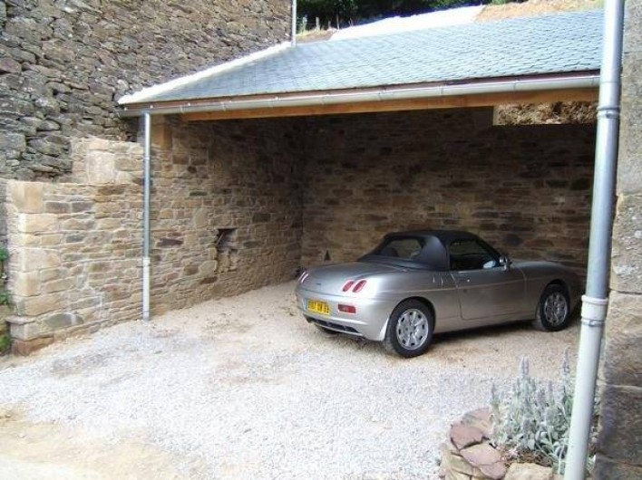 Location de vacances - Gîte à Coupiac - garage