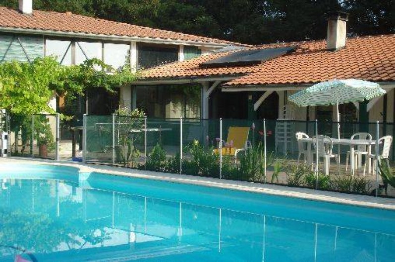 Location de vacances - Villa à Seignosse - piscine
