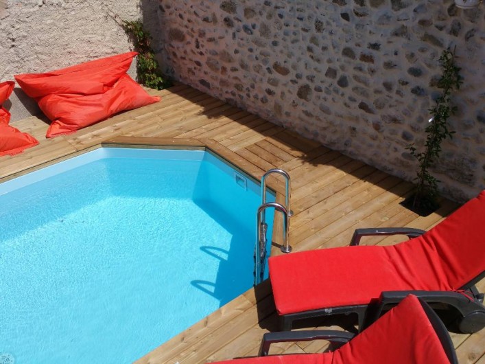 Location de vacances - Maison - Villa à Pouzolles - piscine