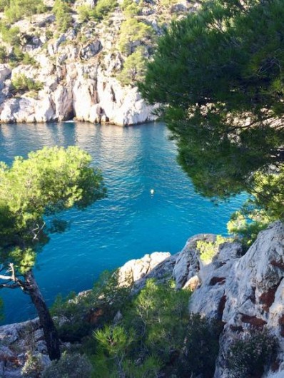 Location de vacances - Appartement à Cassis - Entrée de la presqu´île de Port Miou