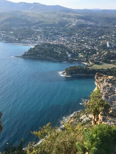 Location de vacances - Appartement à Cassis - La route des crêtes