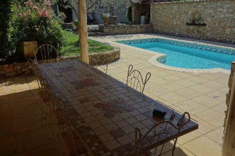 Location de vacances - Villa à Vénéjan