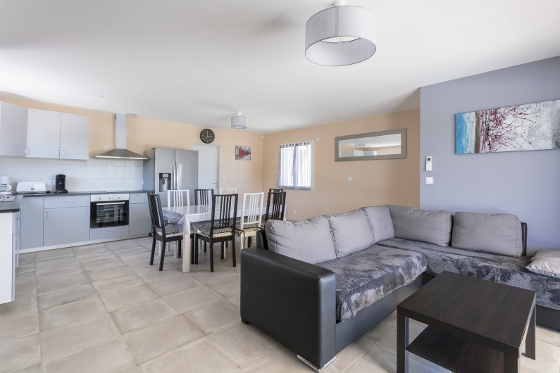 Location de vacances - Gîte à Pézenas - Salon & Cuisine