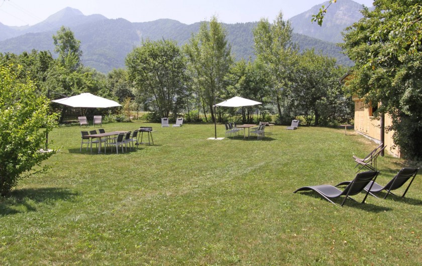 Location de vacances - Gîte à Annecy - Jardin