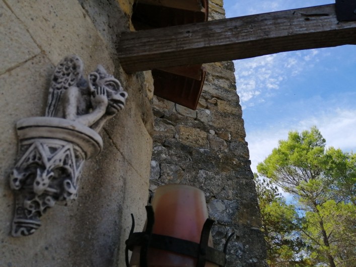 Location de vacances - Gîte à Servas - Entrée du Mas