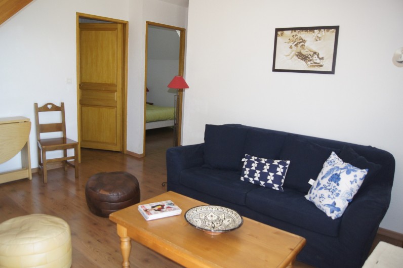 Location de vacances - Appartement à Loudenvielle - Coin salon