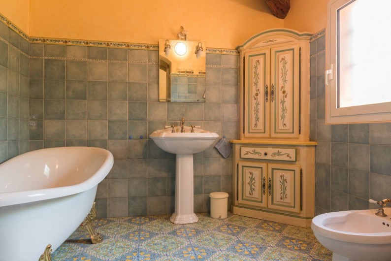 Location de vacances - Villa à La Cadière-d'Azur - salle de bain