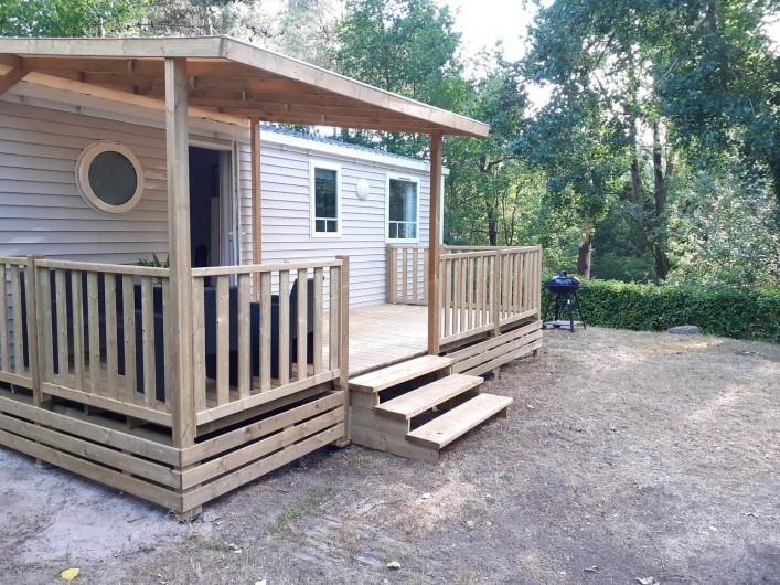 Location de vacances - Bungalow - Mobilhome à Camiers - Mobil-home C11