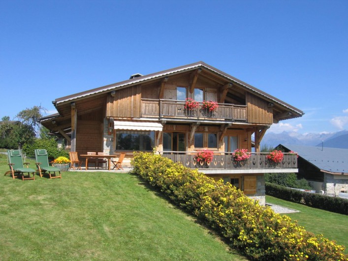 Location de vacances - Chalet à Demi-Quartier - Chalet côté sud