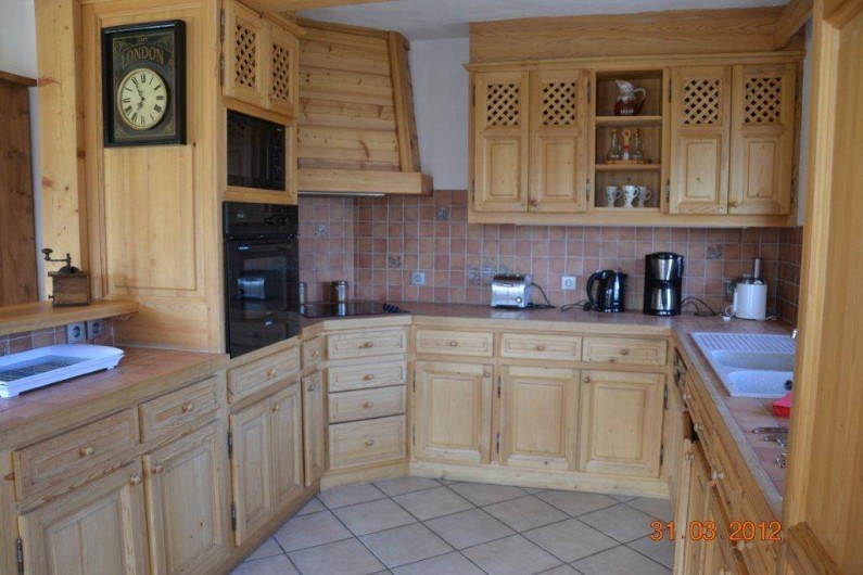 Location de vacances - Chalet à Demi-Quartier - Cuisine aménagée