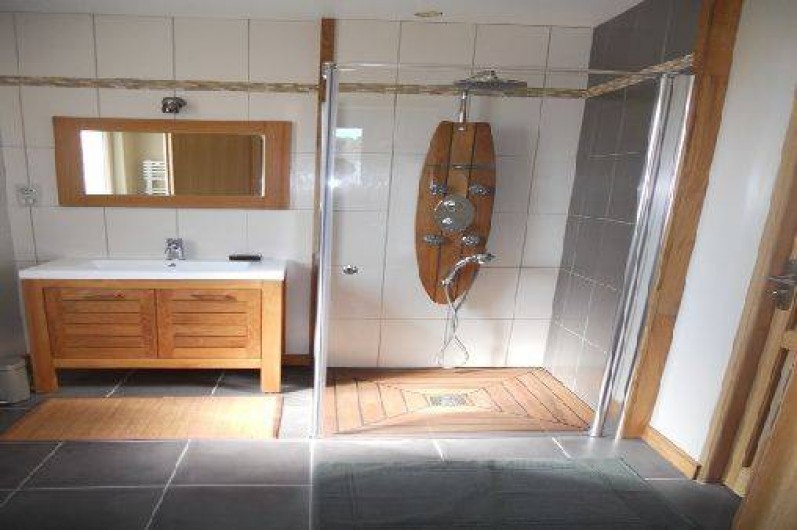 Location de vacances - Gîte à Avoine - Salle d'eau RdC