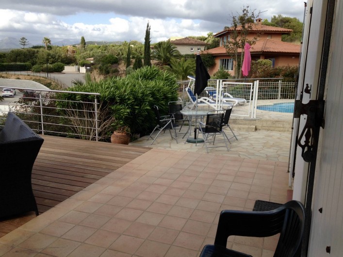 Location de vacances - Villa à Pietrosella - terrasse
