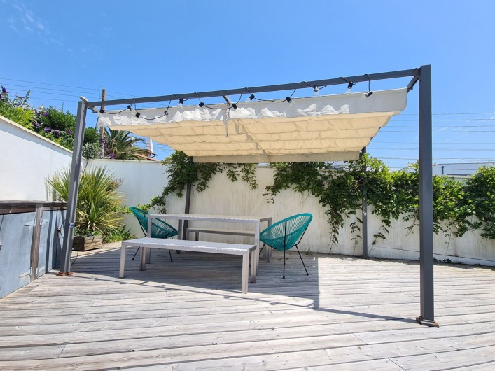 Location de vacances - Villa à Biarritz - Terrasse piscine