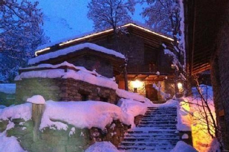 Location de vacances - Appartement à Bonneval-sur-Arc - Chalet Le Pré Catin enneigé