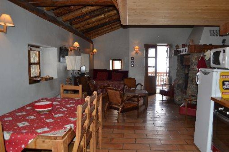 Location de vacances - Appartement à Bonneval-sur-Arc - Pièce à vivre