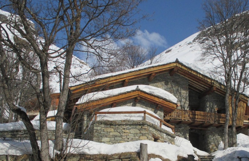 Location de vacances - Appartement à Bonneval-sur-Arc - Le chalet en hiver