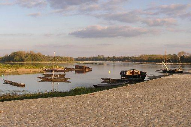 Location de vacances - Studio à Saint-Aubin-de-Luigné - Bord de Loire et sa batellerie