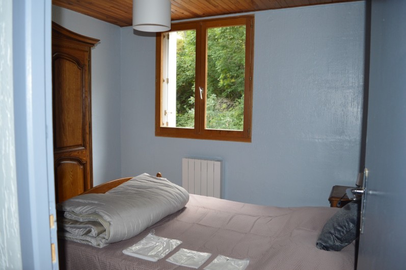 Location de vacances - Appartement à Gavarnie - Logement rez de chaussé Chambre 2 avec lit de 140*190