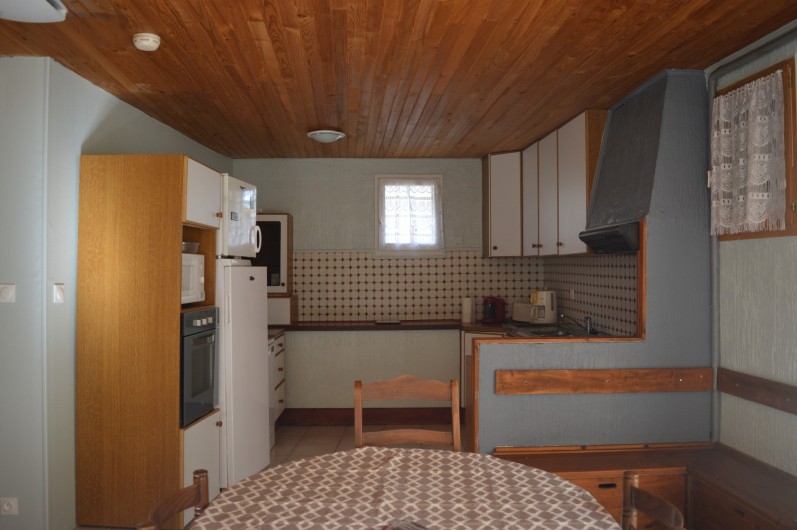 Location de vacances - Appartement à Gavarnie - Logement rez de chaussé Cuisine