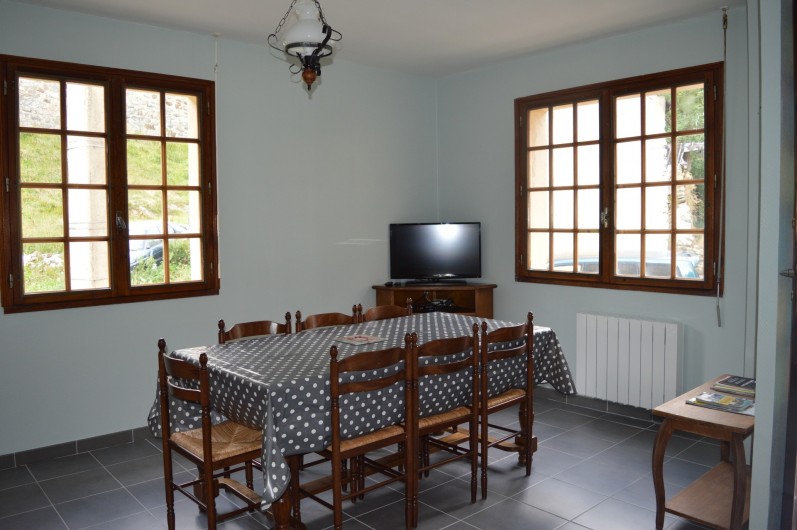 Location de vacances - Appartement à Gavarnie - Logement étage  Séjour