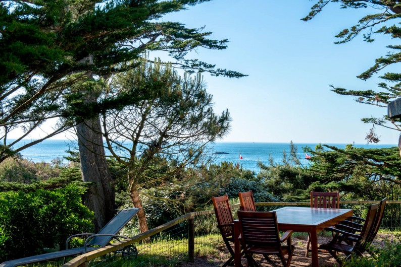 Location de vacances - Villa à Dinard - Salon de jardin