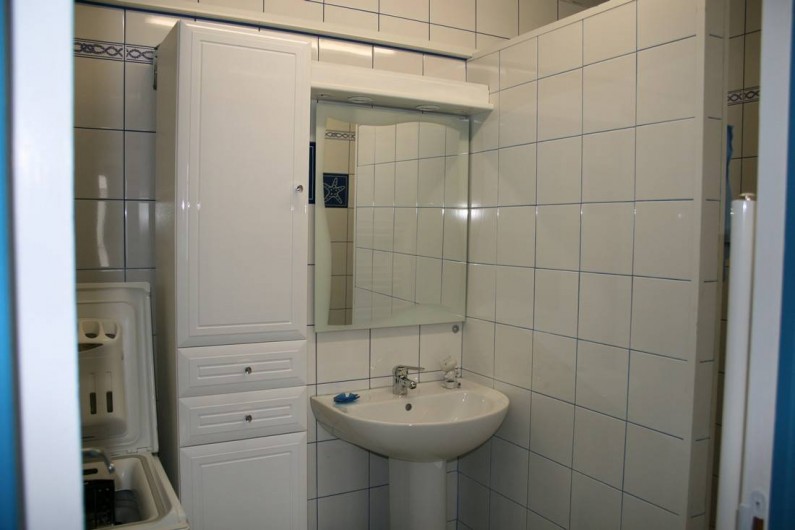 Location de vacances - Appartement à Wissant - salle d'eau