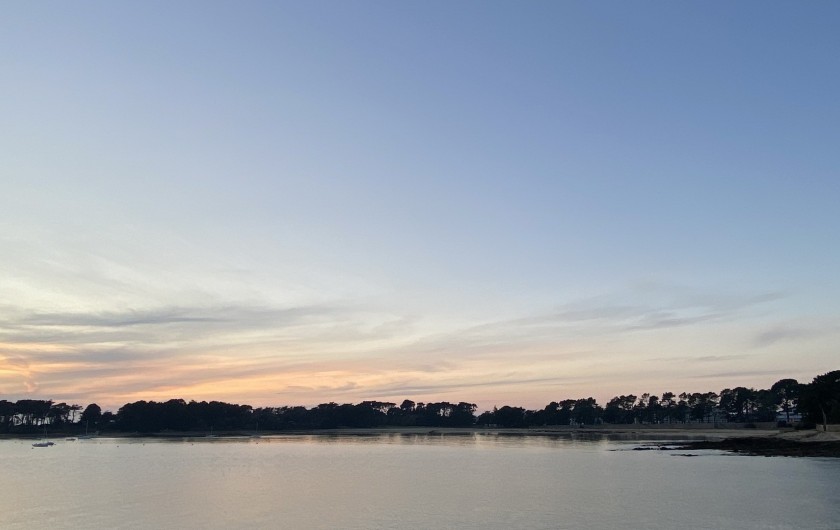 Location de vacances - Villa à Saint-Philibert - Panorama  La maison de la plage est à droite