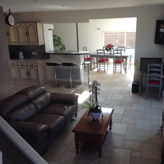 Location de vacances - Villa à Bormes-les-Mimosas - salon, salle à manger