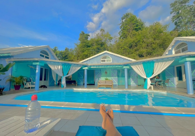 Location de vacances - Chambre d'hôtes à Le Gosier - Sans vis à vis