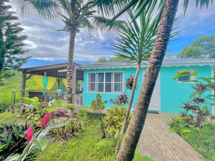 Location de vacances - Chambre d'hôtes à Le Gosier - Chambre XXL 128€ la nuit pour 2 personnes + 35€  la nuit par personne en +