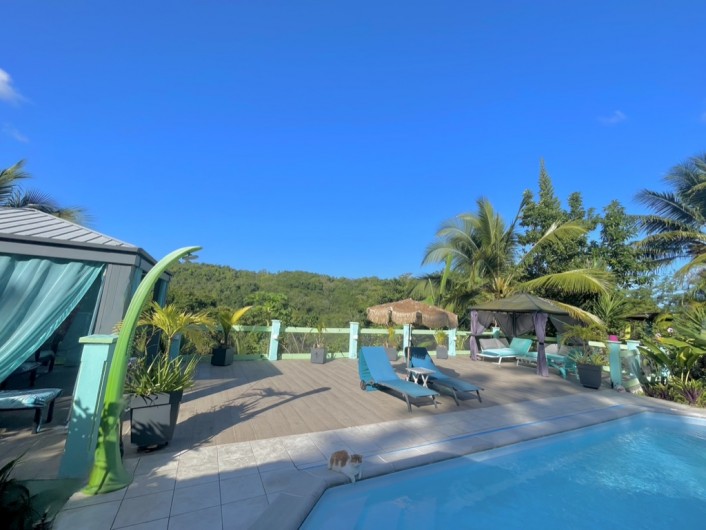 Location de vacances - Chambre d'hôtes à Le Gosier - Sans vis à vis