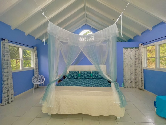 Location de vacances - Chambre d'hôtes à Le Gosier - Chambre XL 99€ la nuit pour 2 personnes + 35€  la nuit pour une 3em personne