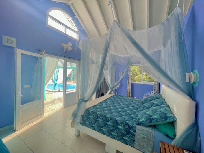 Location de vacances - Chambre d'hôtes à Le Gosier - Chambre XL 99€ la nuit pour 2 personnes + 35€  la nuit pour une 3em personne