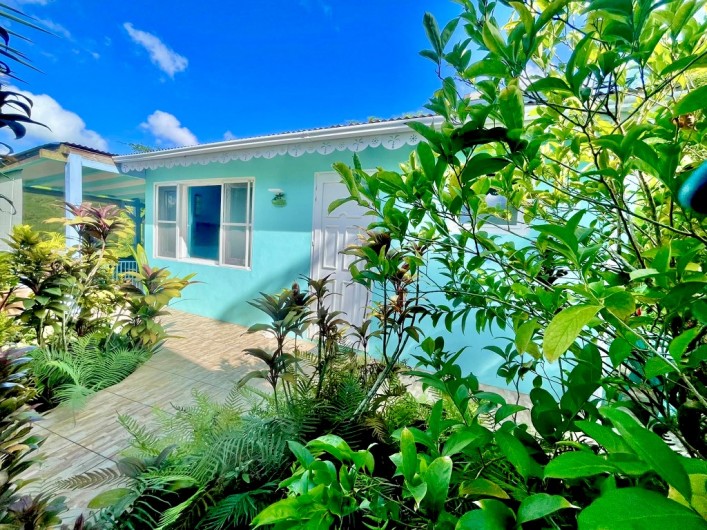 Location de vacances - Gîte à Le Gosier - Espace privé du gîte XX