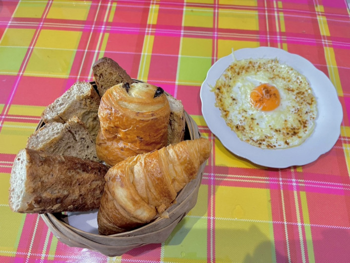 Location de vacances - Gîte à Le Gosier - petit déjeuner sur place