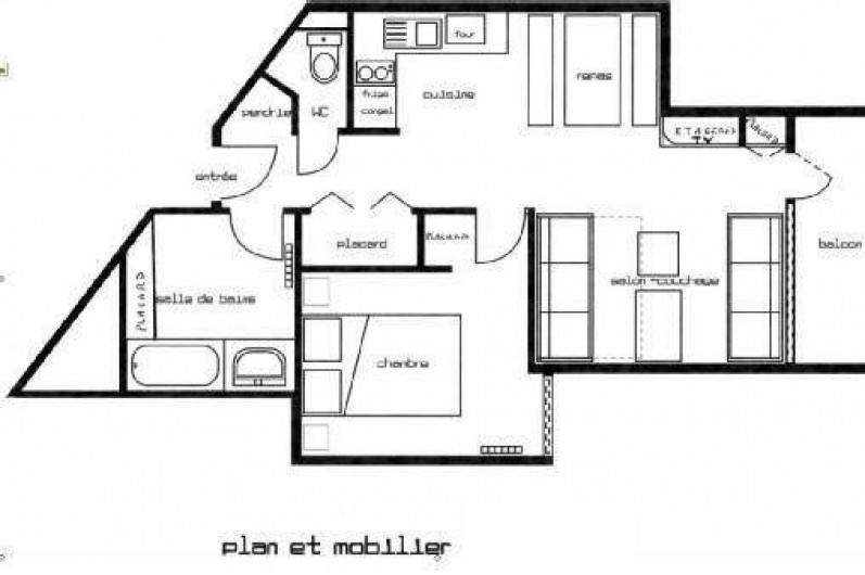Location de vacances - Appartement à Mâcot-la-Plagne
