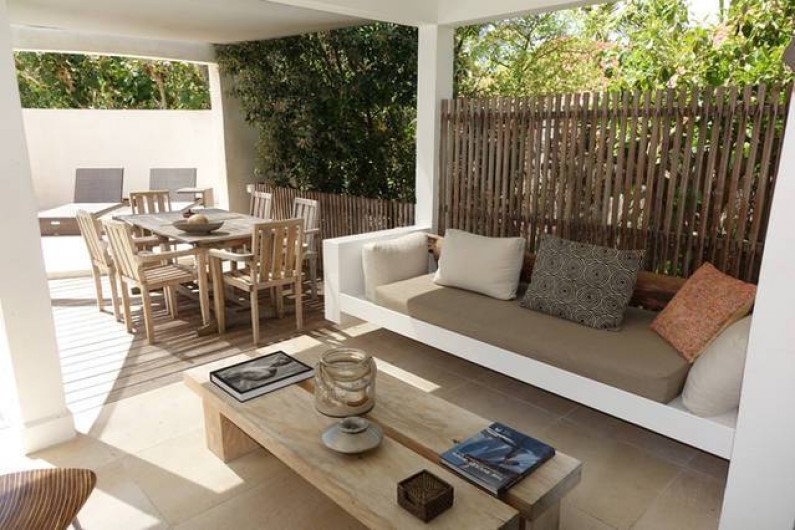 Location de vacances - Chambre d'hôtes à Gustavia - Terrasse