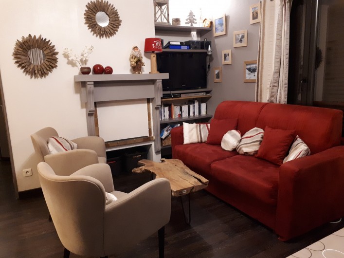 Location de vacances - Chalet à Saint-Lary-Soulan - Séjour