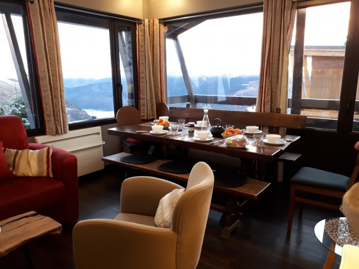 Location de vacances - Chalet à Saint-Lary-Soulan - Séjour