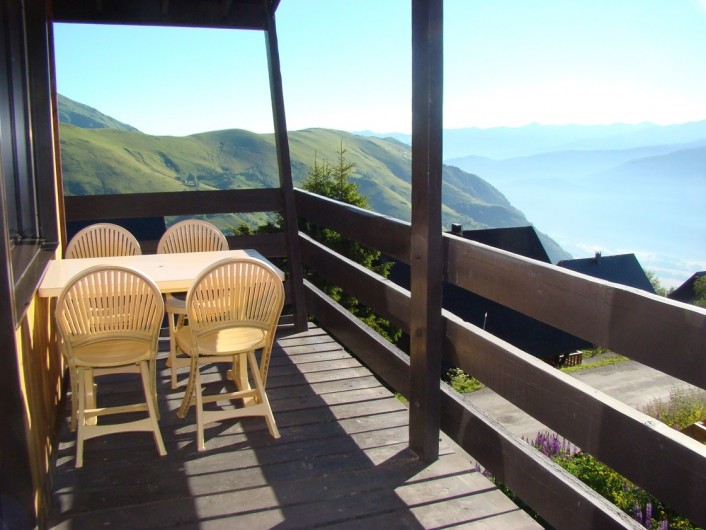 Location de vacances - Chalet à Saint-Lary-Soulan - Terrasse