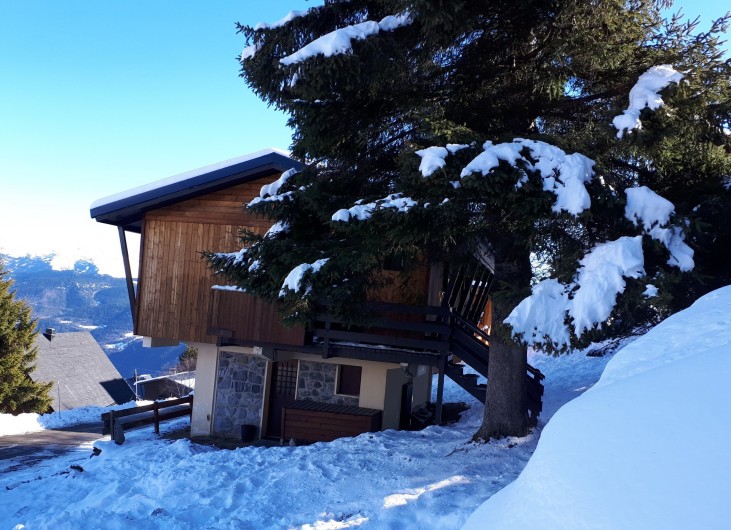 Location de vacances - Chalet à Saint-Lary-Soulan - Extérieur hiver
